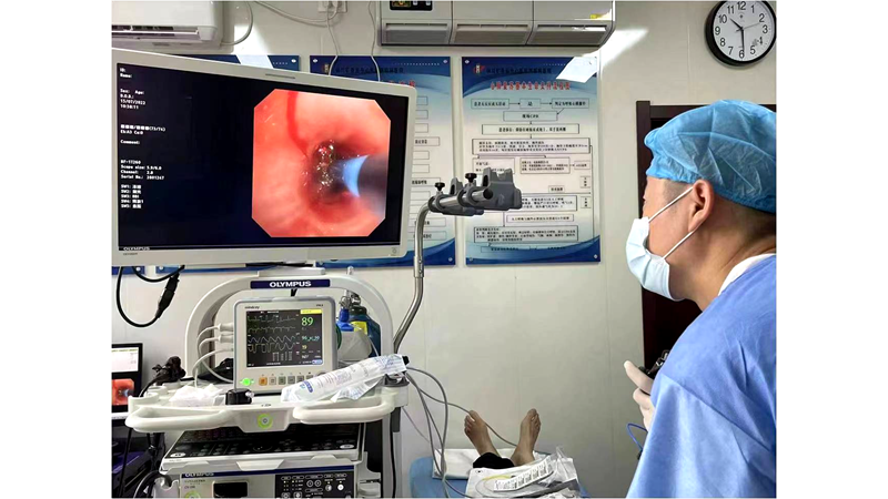 支氣管鏡下的氫氣刀治療