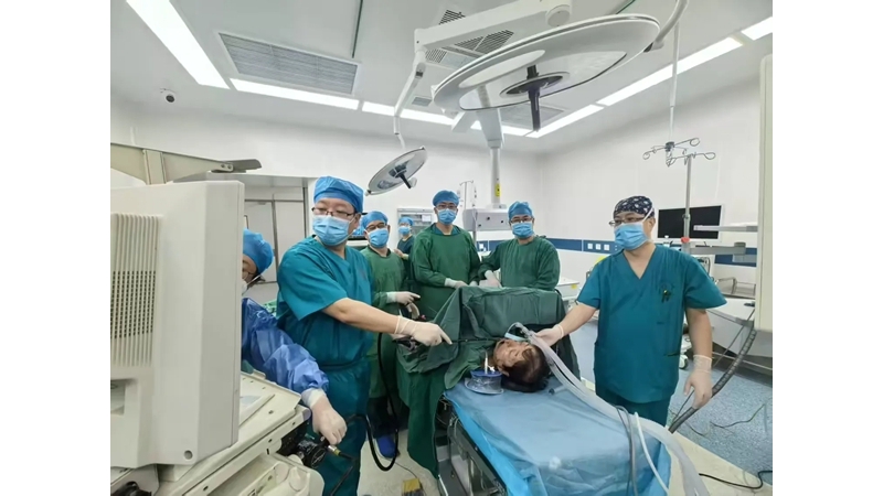 銅川礦務(wù)局中心醫(yī)院成功完成胃間質(zhì)瘤腹腔鏡手術(shù)